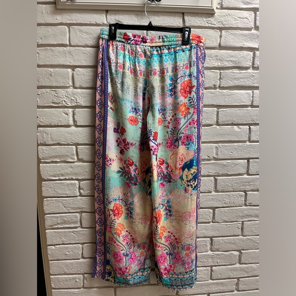 NWT Tolani Collection Rosaleen Wide Leg Floral Print Pants Size Medium - Picture 6 of 15
